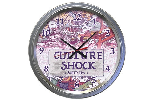 USA Made 16″ Chrome Plated Clock