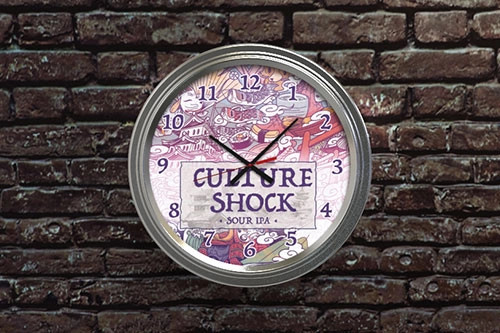 USA Made 16″ Chrome Plated Clock