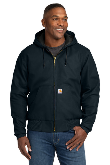 Carhartt® Quilted-Flannel-Lined Duck Active Jac