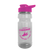 The Trainer - 24 oz. Transparent Water Bottle with Drink-Thru Lid