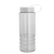 Salute - 24 oz. Transparent Bottle with Tethered Lid