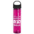 The Slim Fit - 24 oz. Transparent Bottle with Oval Crest Lid