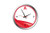 USA Made 14" Metal Case Clock