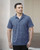 1308-HJK Men's Honeycomb Jacquard Polo