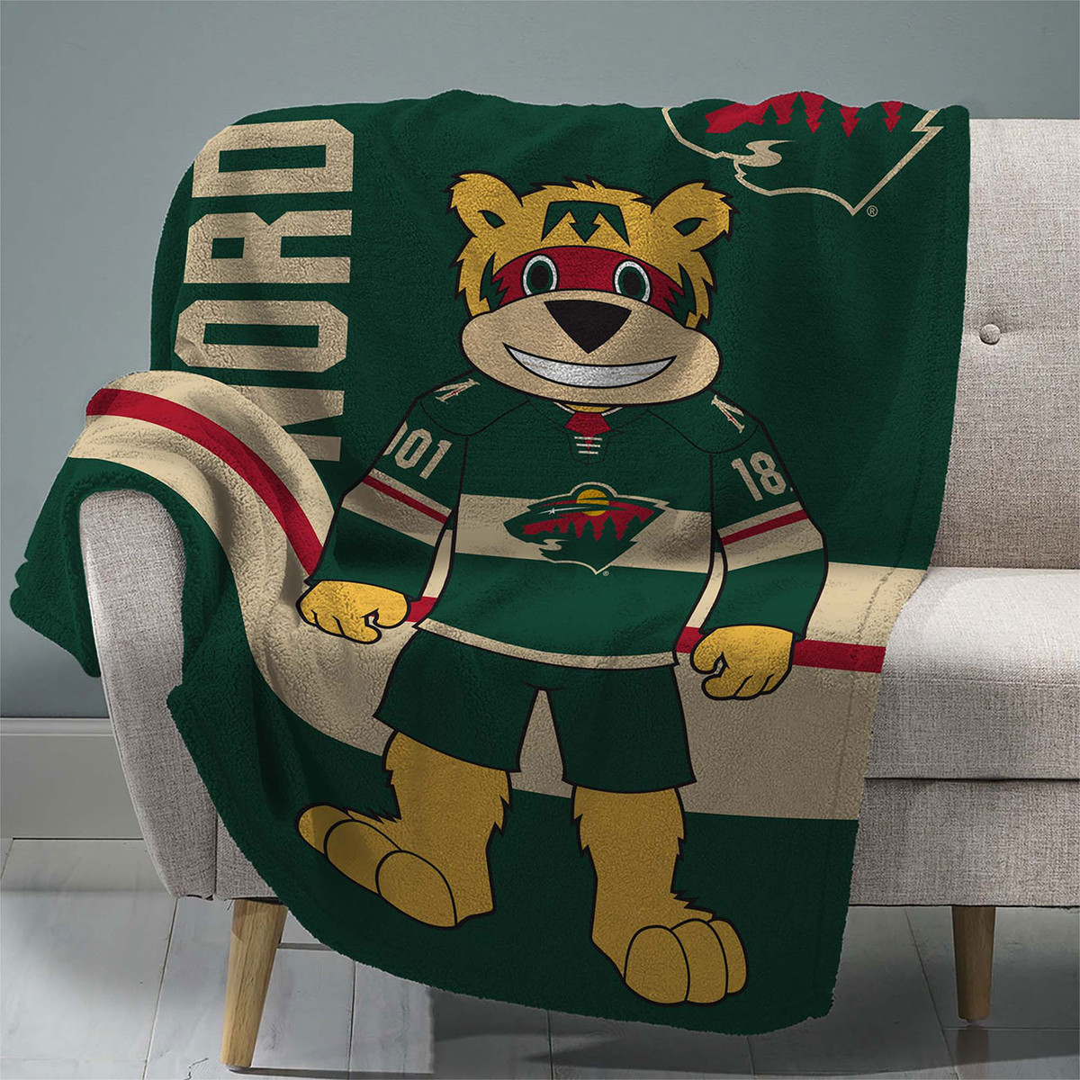 Minnesota Wild Nordy Blanket