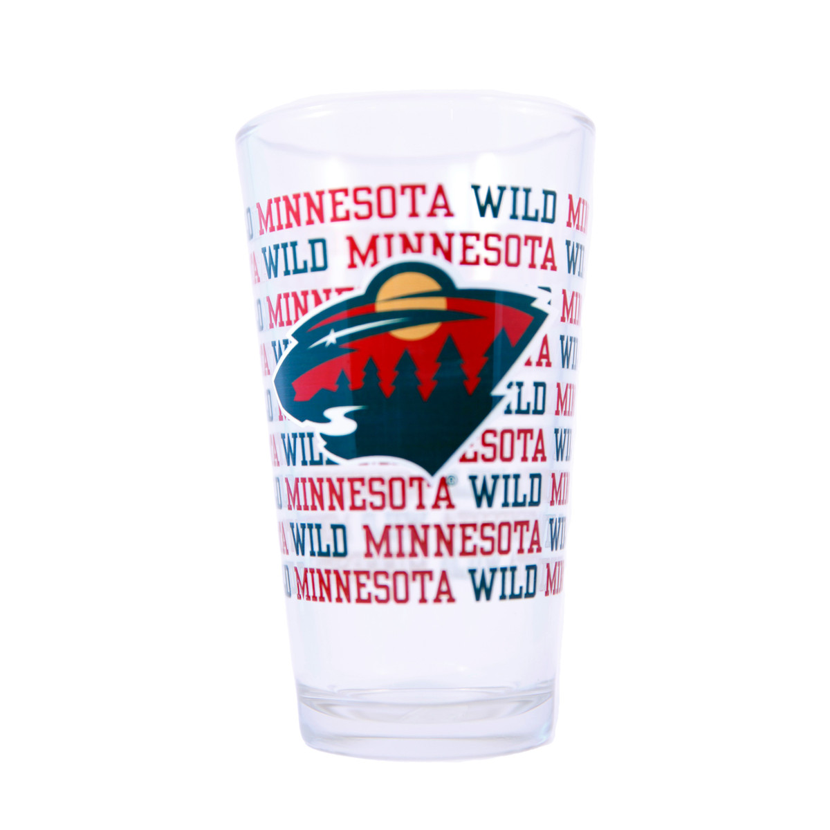 Minnesota Wild Primary Logo Pint Glass