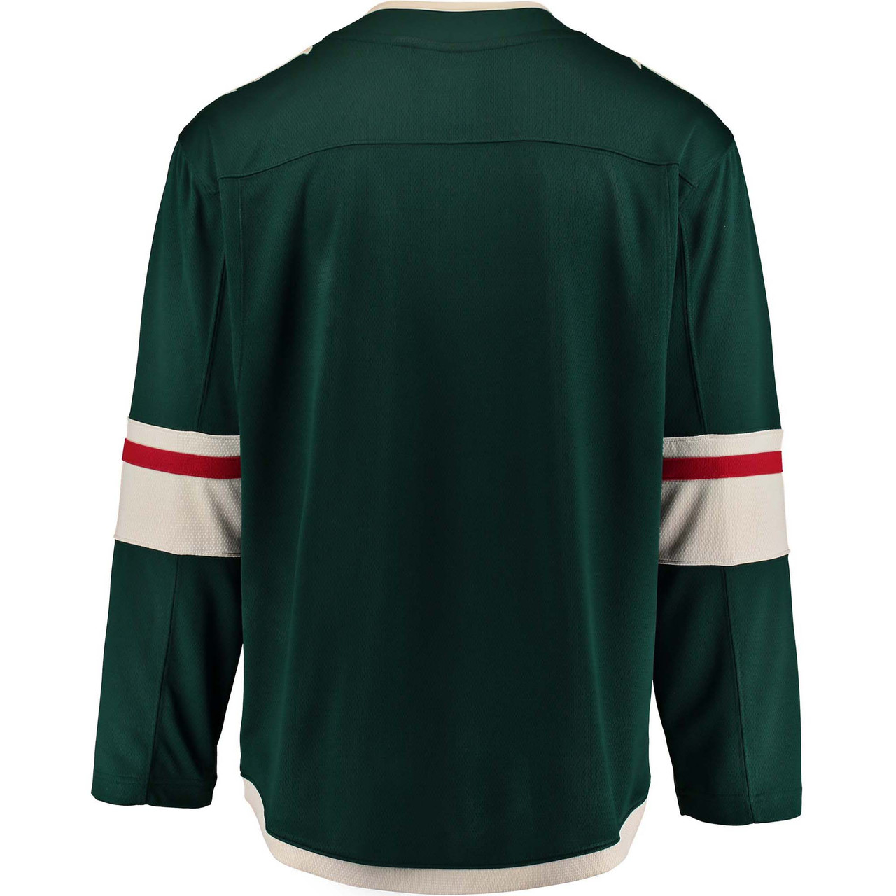 Men's Fanatics Branded Green Minnesota Wild Home Breakaway Custom Jersey Size: 3XL
