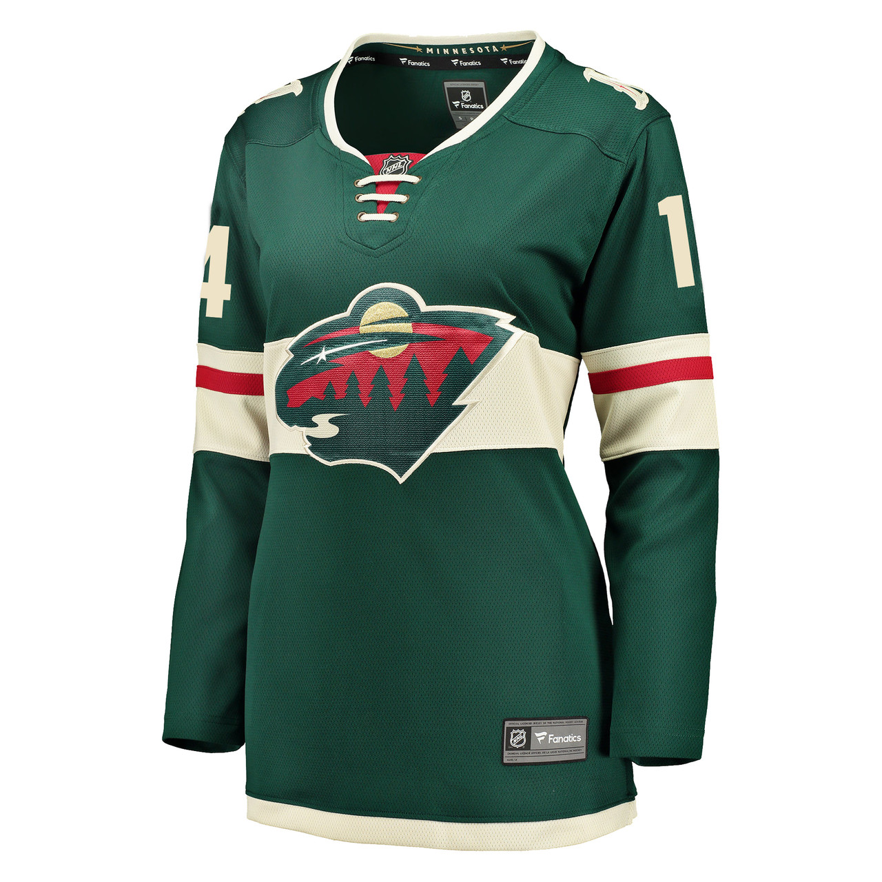 Minnesota wild game worn jersey