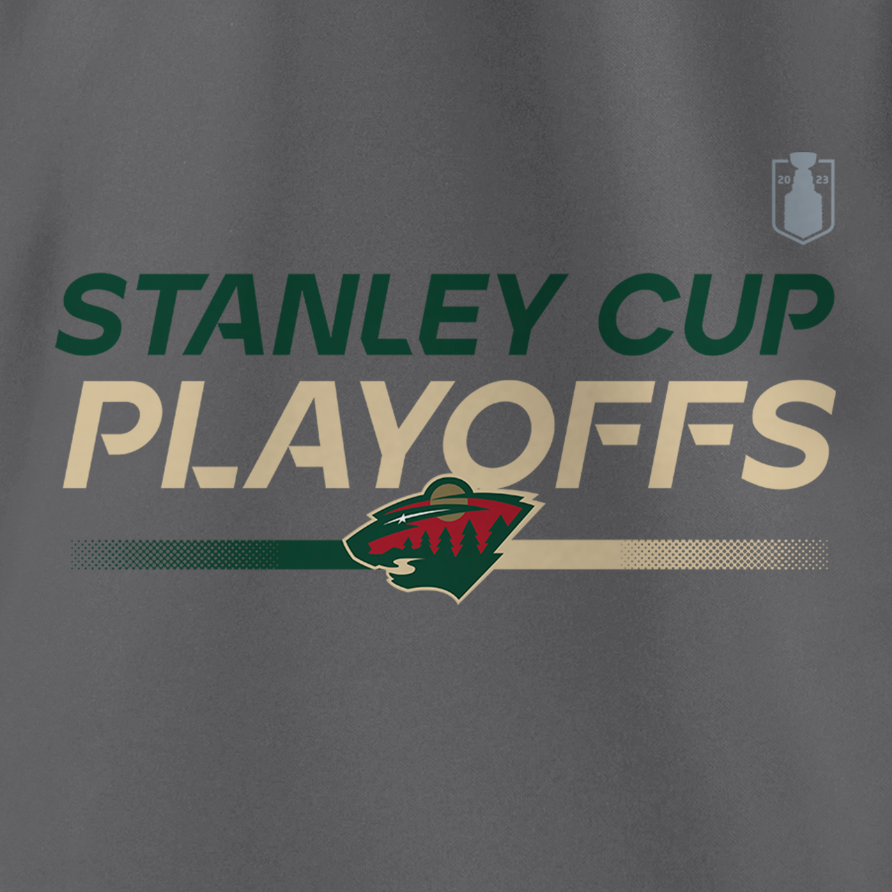Nhl Shop Minnesota Wild 2023 Stanley Cup Playoffs Driven T-Shirt