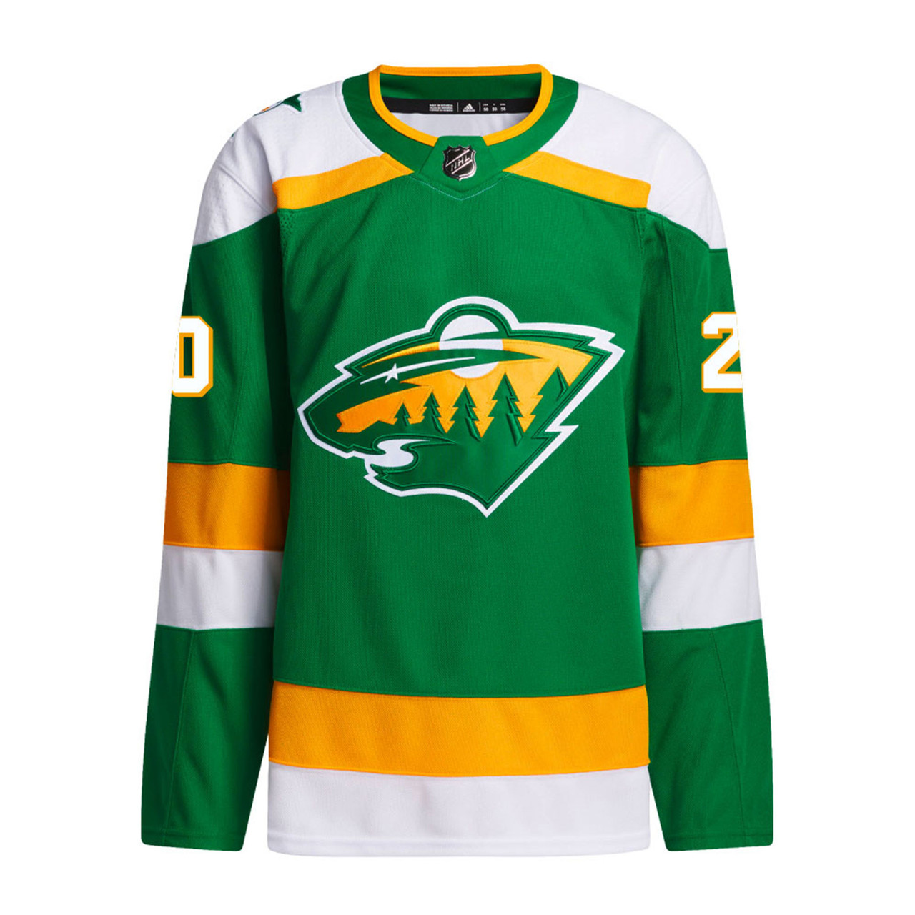 Home Green Adidas Authentic Pat Maroon Jersey