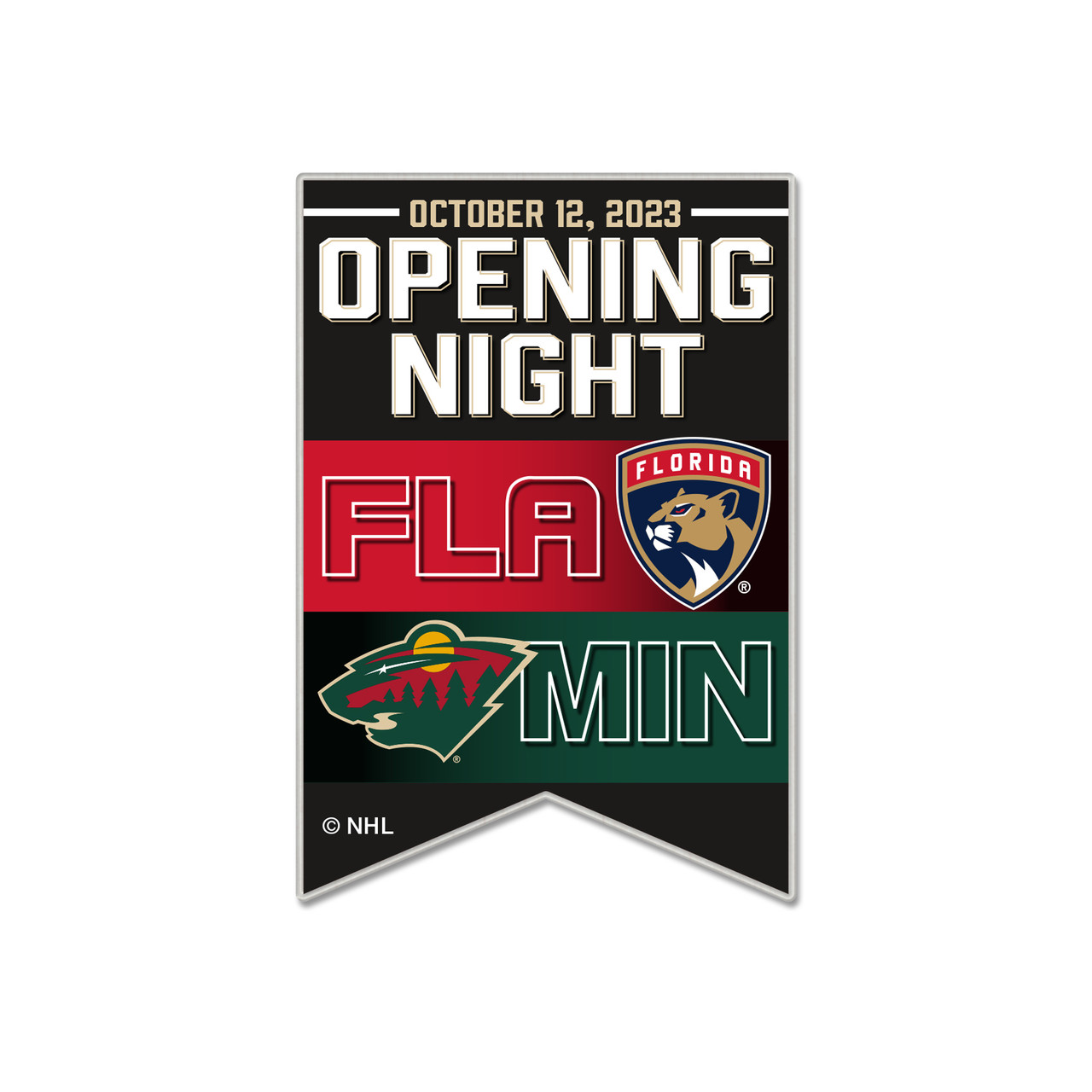 Minnesota Wild Opening Night Pin - Minnesota Wild Hockey Club
