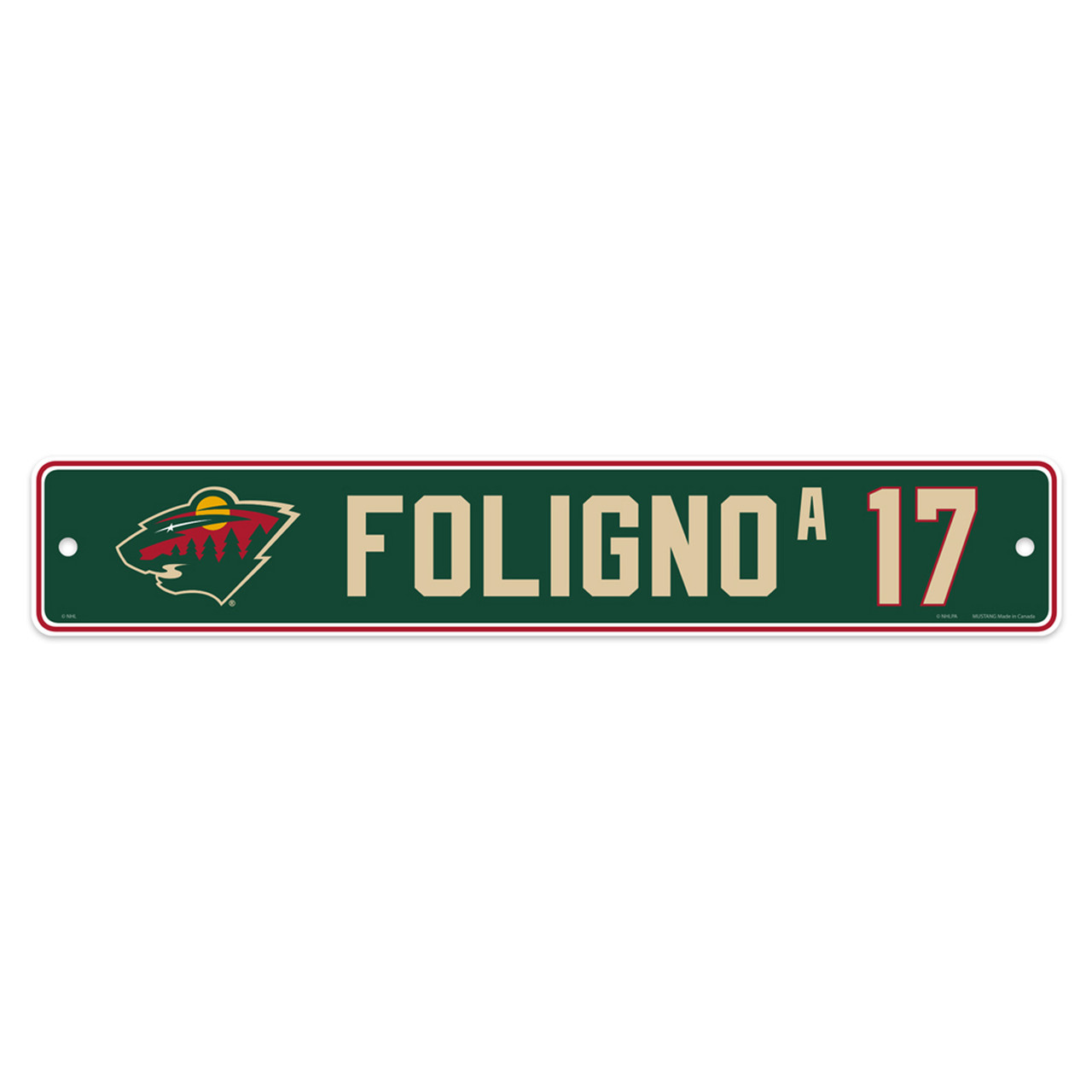 Marcus Foligno #17 Player Patch