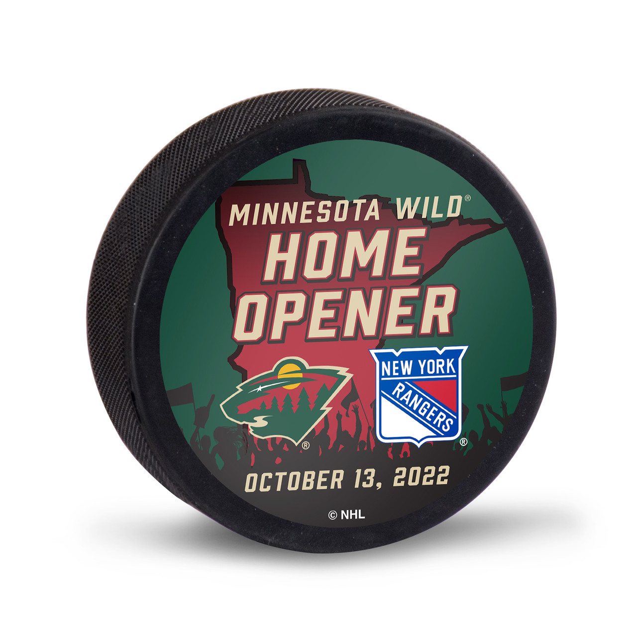 Minnesota Wild Gear Hockey Puck