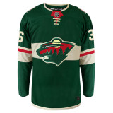 Home Green adidas Authentic Mats Zuccarello Jersey