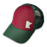 Minnesota Wild Beauty Status Roots Crimson Hat