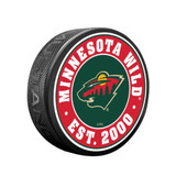 Minnesota Wild Established 2000 Puck