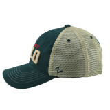 Minnesota Wild University 3D Adjustable Hat