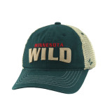 Minnesota Wild University 3D Adjustable Hat