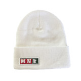 Vintage MN State White Knit