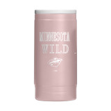 Minnesota Wild Pink Slim Can Cooler