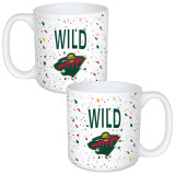 Minnesota Wild Mazel Speckled Ceramic Mug