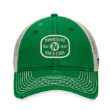 Minnesota North Star Kelly Green Heritage Hat