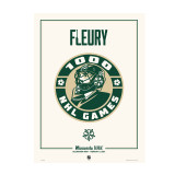 Minnesota Wild Fleury Celebration Print