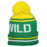 Minnesota Wild Plain Alt Jacquard Knit Hat