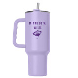 Minnesota Wild 40oz Lavender Tumbler