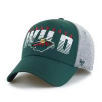 47 Men's Minnesota Wild Franchise Green Fitted Hat, Size: Small, Team