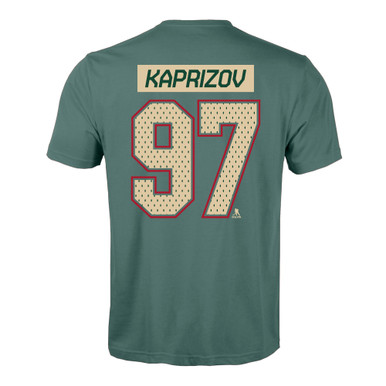 Kirill Kaprizov Minnesota Wild Green Player T-Shirt – Fan HQ