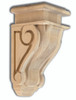 Extra Small Traditional Corbel, SY-CA-222