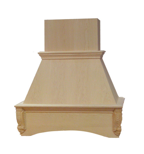 Castlewood 36" Acanthus Chimney Hood, SY-WCHAC36