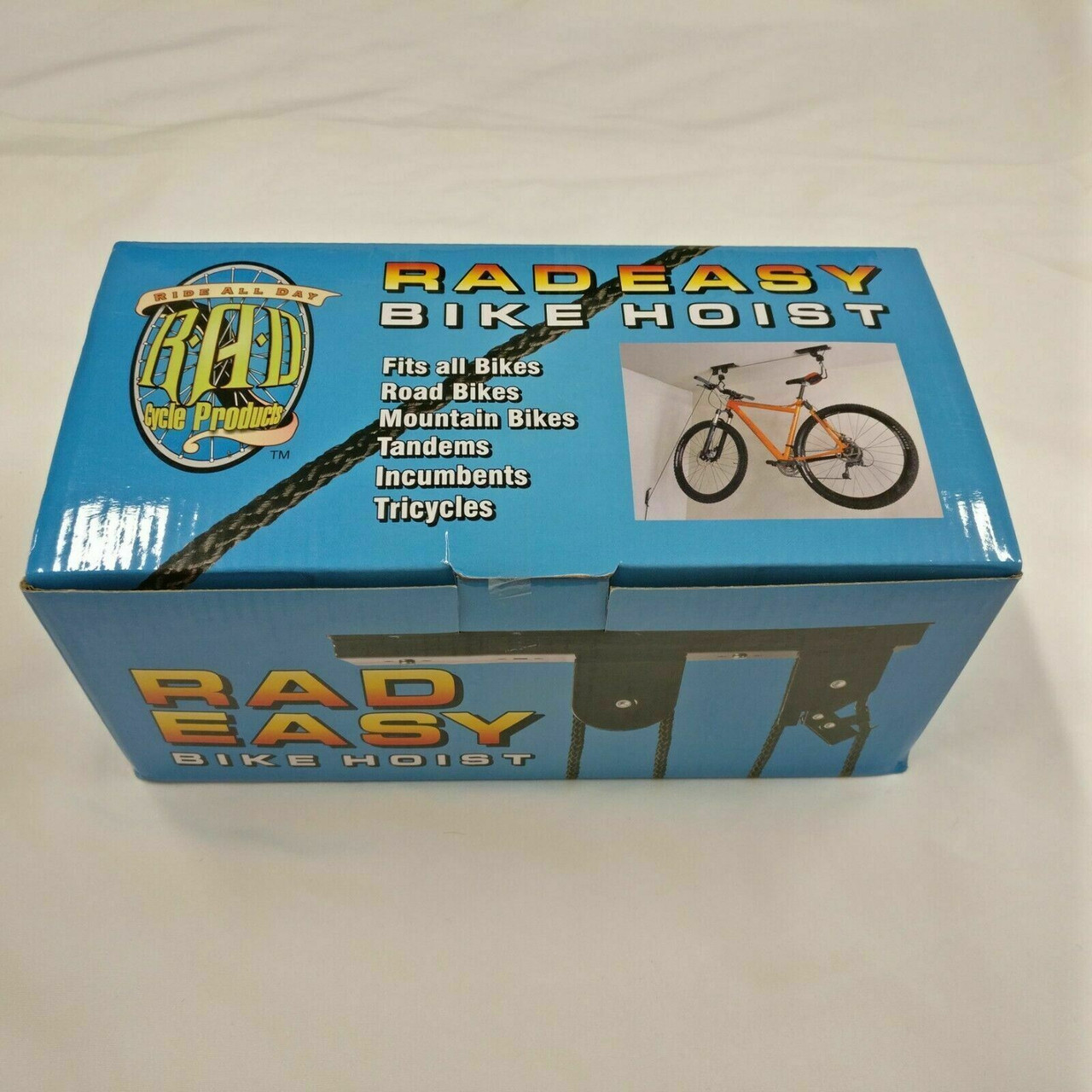 2005 RAD Cycle Products Heavy Duty Bike Lift Hijst Voor Garage Opslag 100 lb Capaciteit Mountain Fiets Hijs