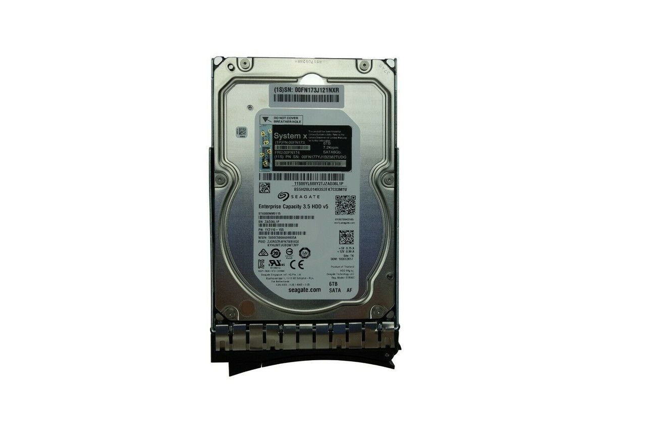 Lenovo Enterprise 6TB 7.2K SATA 6Gb/s 3.5" Hard Disk Drive