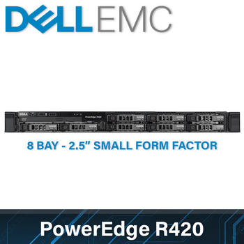 DELL 12G PowerEdge R420 - 8 Bay 2.5