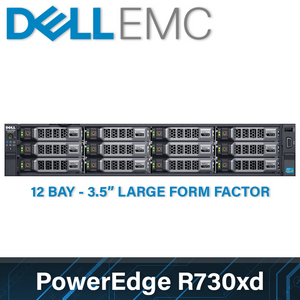 Dell Poweredge R730xd LFF 12x 2U Rack Server