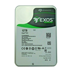 Seagate Exos X14 ST12000NM0248 12TB 7.2K SATA 6Gb/s 256MB 512e/4Kn SED 3.5" Enterprise Hard Disk Drive