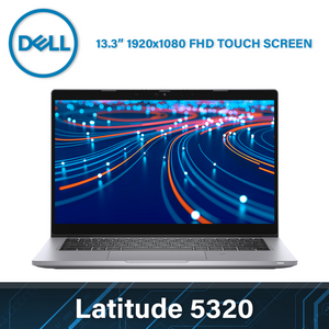 Dell Latitude 5320 Business Laptop - Intel Core i7-1185G7 3.0GHz 4 Core Processor - 32GB DDR4 3200MHz - 512GB NVMe Solid State Drve - 13.3" FHD Touch Screen - Webcam - Windows 11 Professional - Ready to Order  