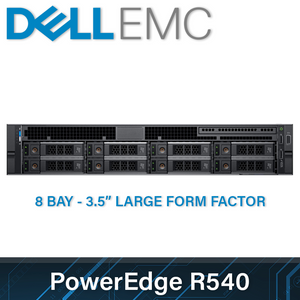 Dell EMC 14G PowerEdge R540 - 8 Bay 3.5 Inch Large Form Factor - 2U Server - Configure to Order