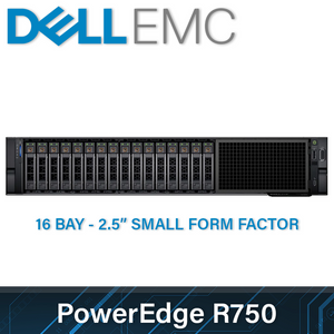 Dell EMC 15G PowerEdge R750 - 16 Bay 2.5 Inch Small Form Factor - 2U Server - Custom Configuration
