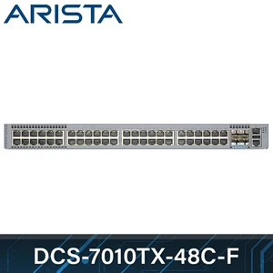 Arista 7010TX DCS-7010TX-48C-F 48-Port 1GbE 4-Port 25GbE SFP28 Network Switch
