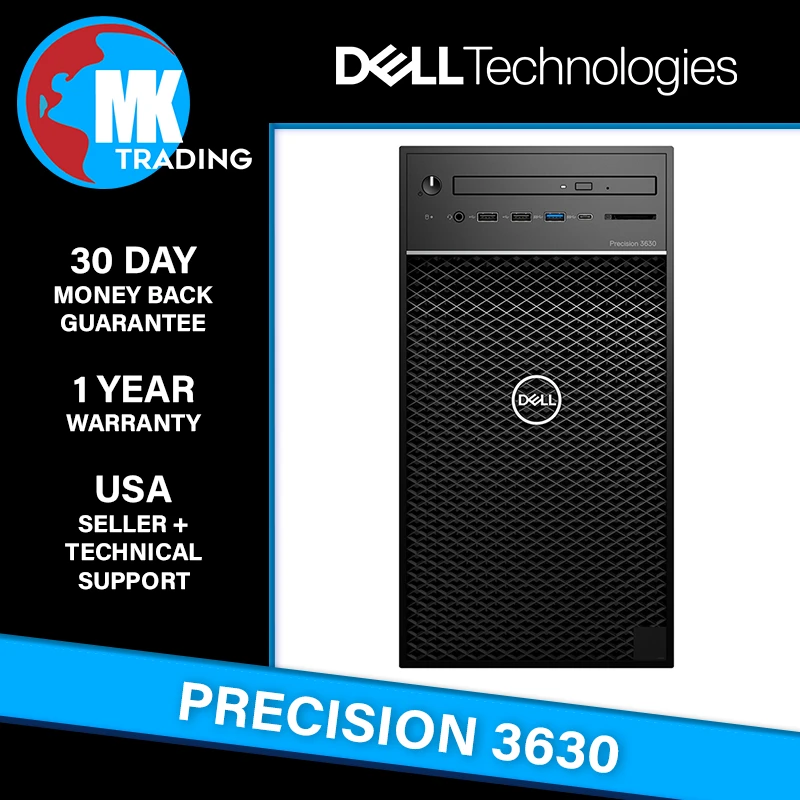 Dell Precision 3630 Tower Workstation -V1- Choose CPU/RAM/Drive