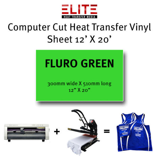 Elite Heat Transfer Media Heat Transfer Vinyl - Computer Cut Sheets