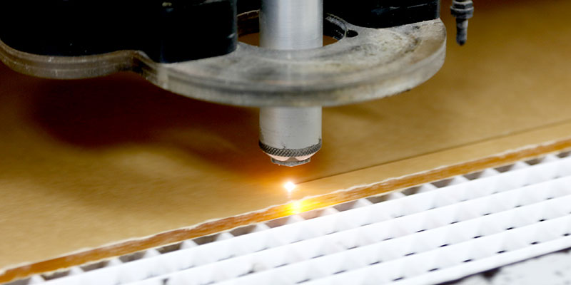 laser cutting acylic barriers