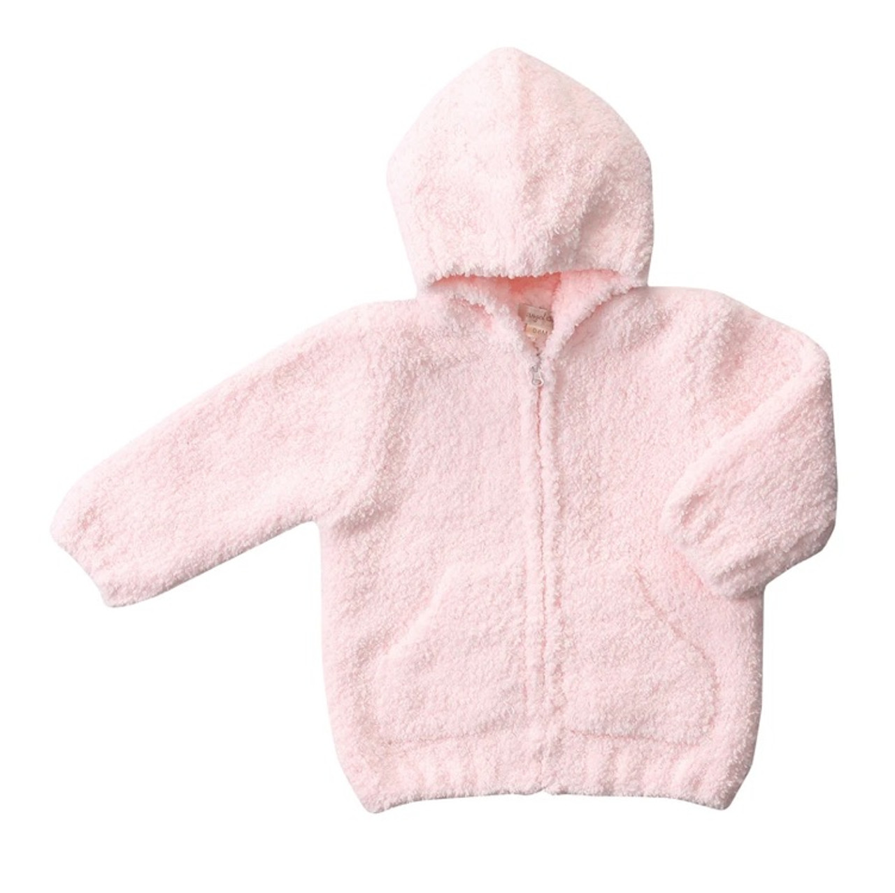 Angel Dear Pink Chenille Hoodie - The Red Balloon