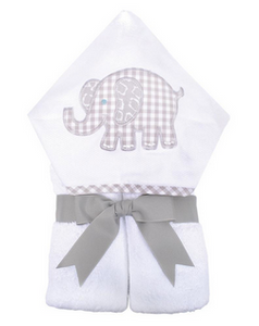 3 Marthas Gray Elephant Towel 3 Marthas Gray Elephant Towel