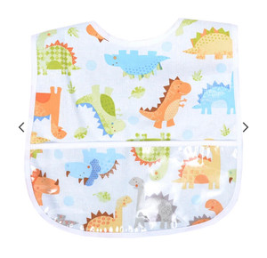 3 Marthas Dino Plastic Bib 3 Marthas Dino Plastic Bib