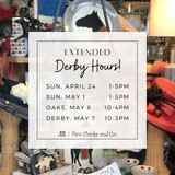 Derby Hours At The Store!