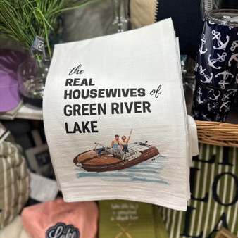 Real Housewives Tea Towel - Green River Lake